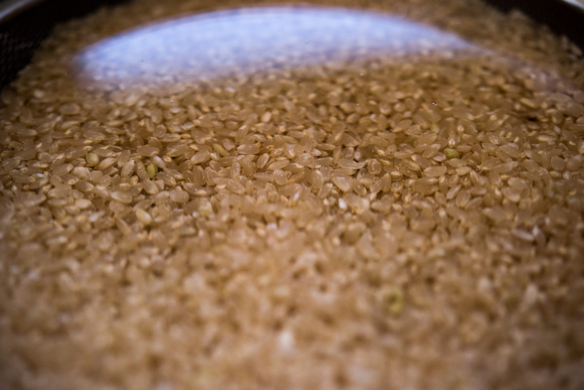 玄米の浸水時間